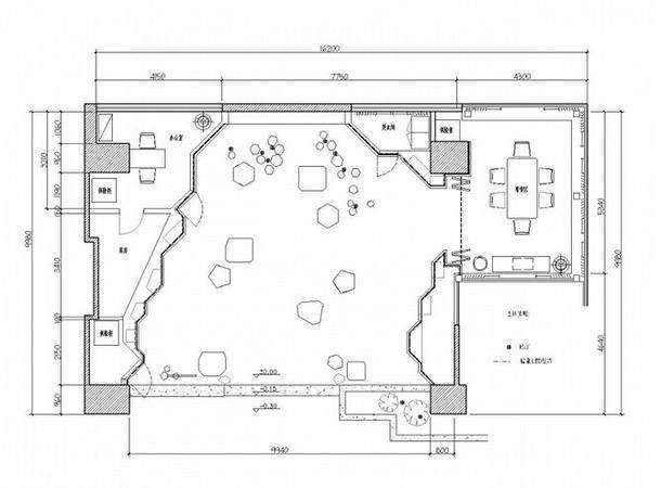 藝術展廳平面圖